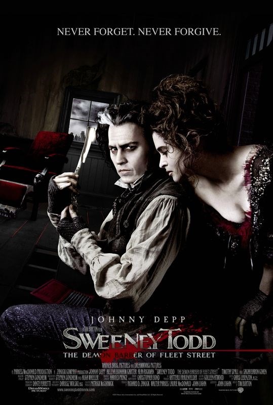 Постер к фильму "Суини Тодд, демон-парикмахер с Флит-стрит" (Sweeney Todd The Demon Barber
Постер к фильму "Суини Тодд, демон-парикмахер с Флит-стрит" (Sweeney Todd The Demon Barber