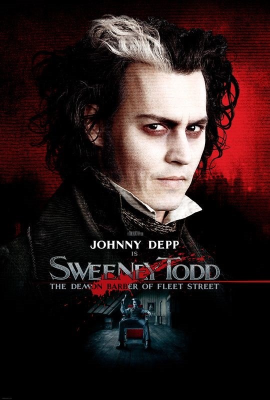 Постер к фильму "Суини Тодд, демон-парикмахер с Флит-стрит" (Sweeney Todd The Demon Barber
Постер к фильму "Суини Тодд, демон-парикмахер с Флит-стрит" (Sweeney Todd The Demon Barber