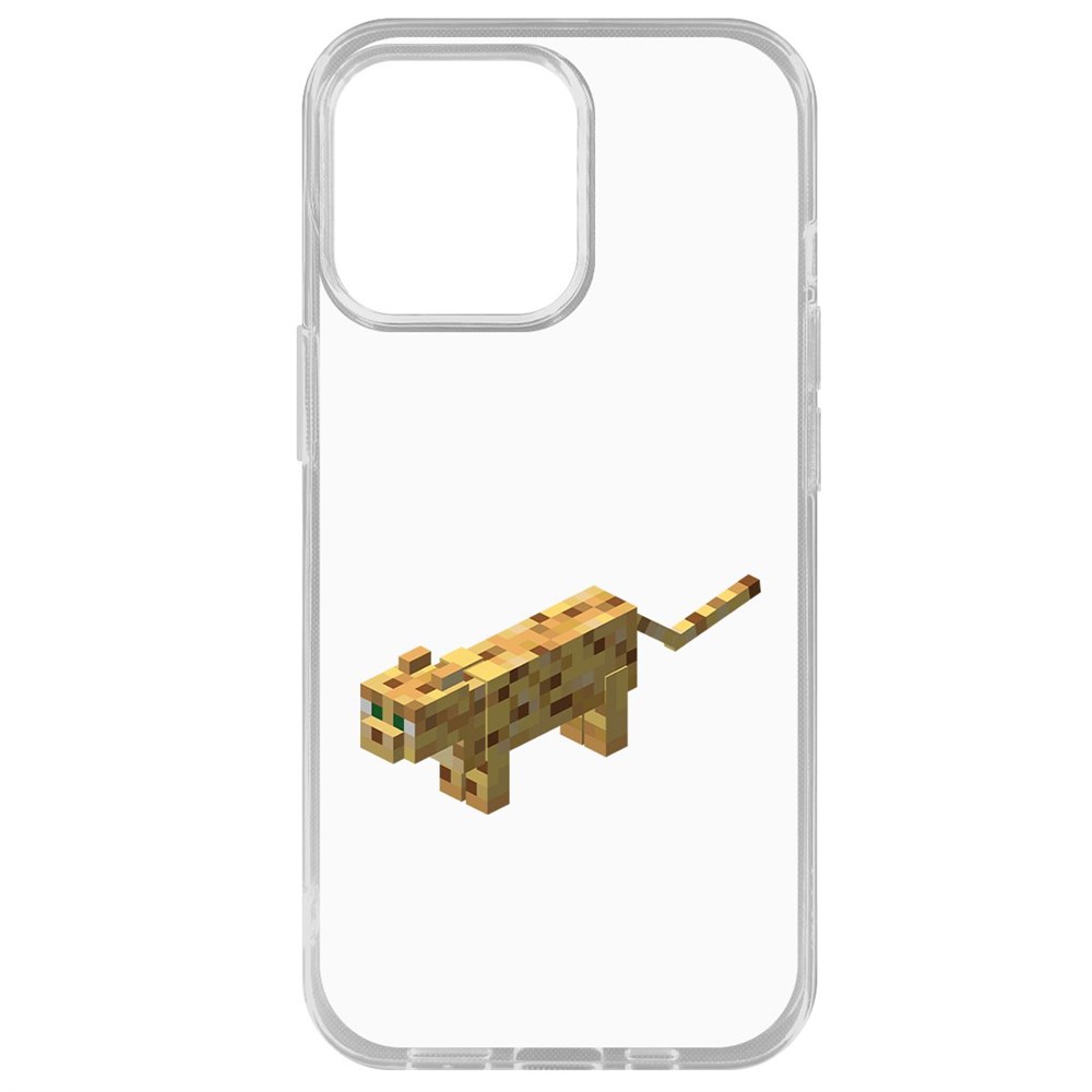 Чехол-накладка Krutoff Clear Case Minecraft-Оцелот для iPhone 14 Pro Max, Прозрачный
Чехол-накладка Krutoff Clear Case Minecraft-Оцелот для iPhone 14 Pro Max, Прозрачный