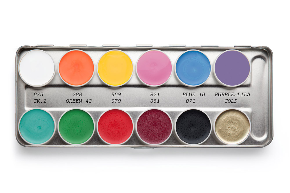 Грим кремообразный на жировой основе в палитре/Supracolor Palette 12 colors 40 мл. FP, Разноцветный
Грим кремообразный на жировой основе в палитре/Supracolor Palette 12 colors 40 мл. FP, Разноцветный