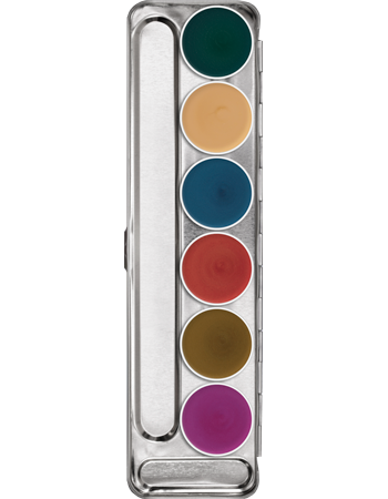 Грим кремообразный в палитре/Supracolor Interferenz Palette 6 colors 20 Duochrome, Разноцветный
Грим кремообразный в палитре/Supracolor Interferenz Palette 6 colors 20 Duochrome, Разноцветный