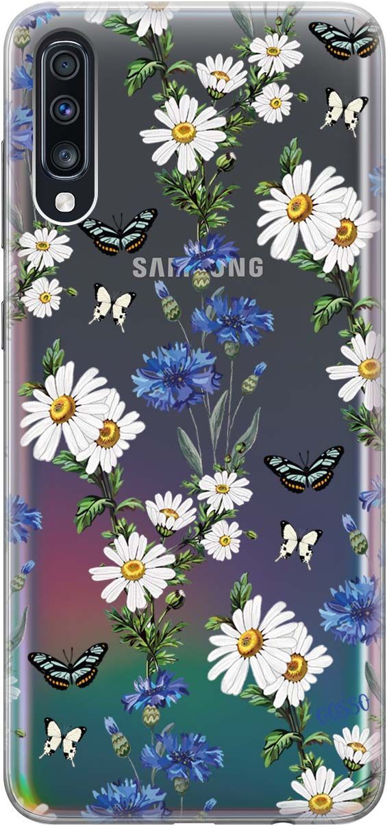 Чехол на Samsung Galaxy A70/A70s "Hello, Camomiles" прозрачный, Прозрачный;голубой, 686
Чехол на Samsung Galaxy A70/A70s "Hello, Camomiles" прозрачный, Прозрачный;голубой, 686