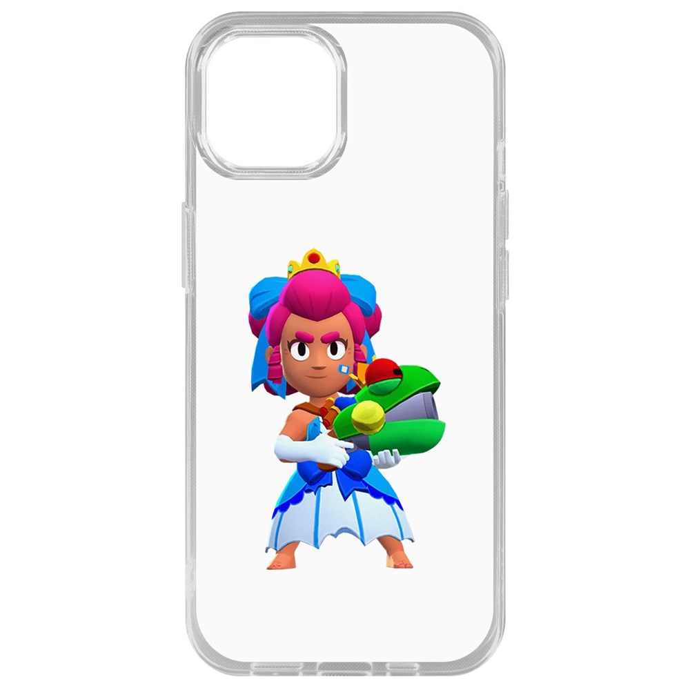 Чехол-накладка Krutoff Clear Case Brawl Stars-Принцесса Шелли для iPhone 14 Plus, Прозрачный
Чехол-накладка Krutoff Clear Case Brawl Stars-Принцесса Шелли для iPhone 14 Plus, Прозрачный