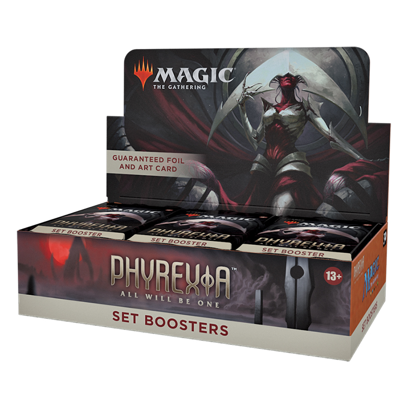 Дополнение для ККИ Magic: the Gathering Дисплей сет-бустеров Phyrexia All Will Be One
Дополнение для ККИ Magic: the Gathering Дисплей сет-бустеров Phyrexia All Will Be One