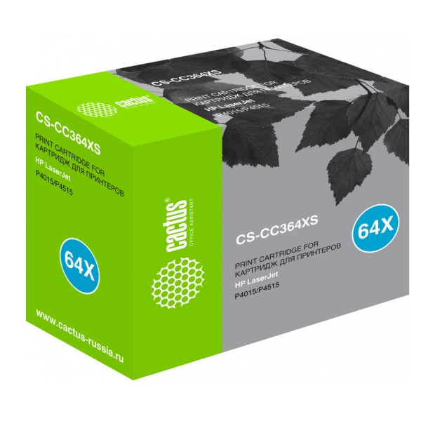Картридж для лазерного принтера CACTUS CS-CC364XS (CS-CC364XS) черный, совместимый, CS-CC364XS
Картридж для лазерного принтера CACTUS CS-CC364XS (CS-CC364XS) черный, совместимый, CS-CC364XS