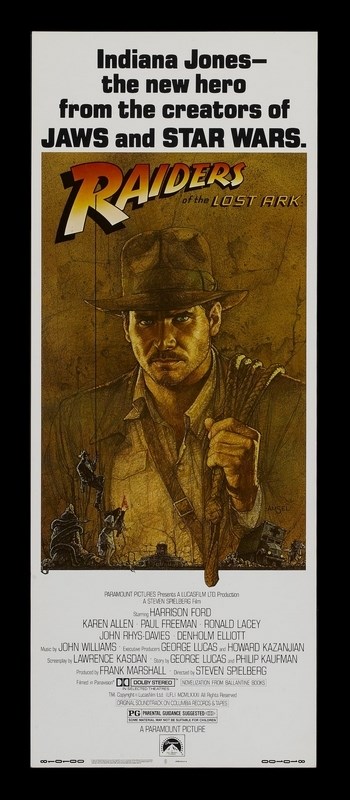 Постер к фильму "Индиана Джонс: В поисках утраченного ковчега" (Raiders of the Lost Ark) О
Постер к фильму "Индиана Джонс: В поисках утраченного ковчега" (Raiders of the Lost Ark) О