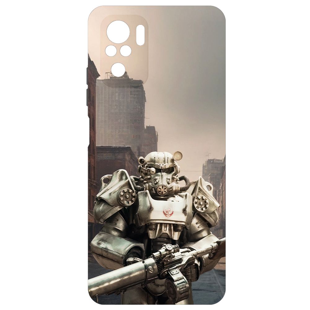 Чехол-накладка Krutoff Soft Case Фоллаут (Fallout) - Рыцарь Братства для Xiaomi Poco M5s
Чехол-накладка Krutoff Soft Case Фоллаут (Fallout) - Рыцарь Братства для Xiaomi Poco M5s