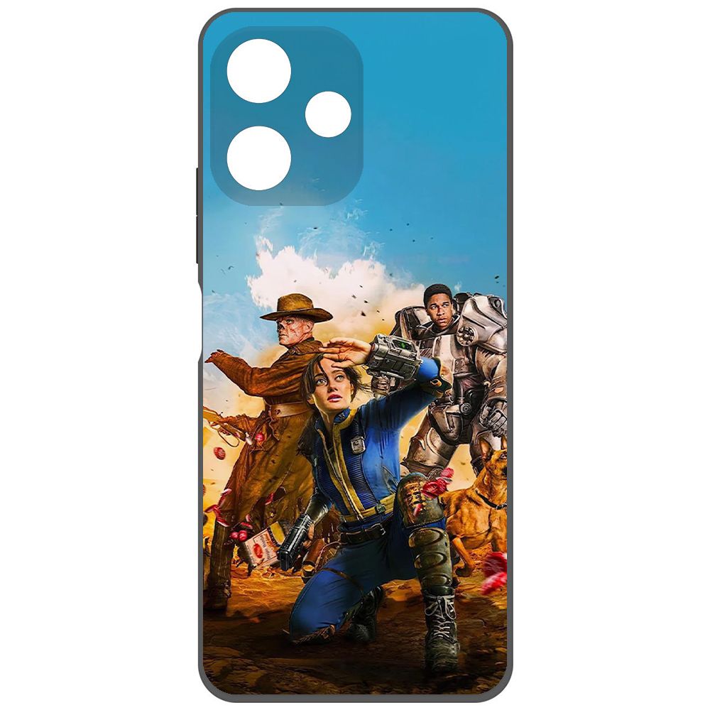 Чехол-накладка Krutoff Soft Case Фоллаут - Люси, Гуль и Аарон для Xiaomi Poco M6 Pro 5G
Чехол-накладка Krutoff Soft Case Фоллаут - Люси, Гуль и Аарон для Xiaomi Poco M6 Pro 5G