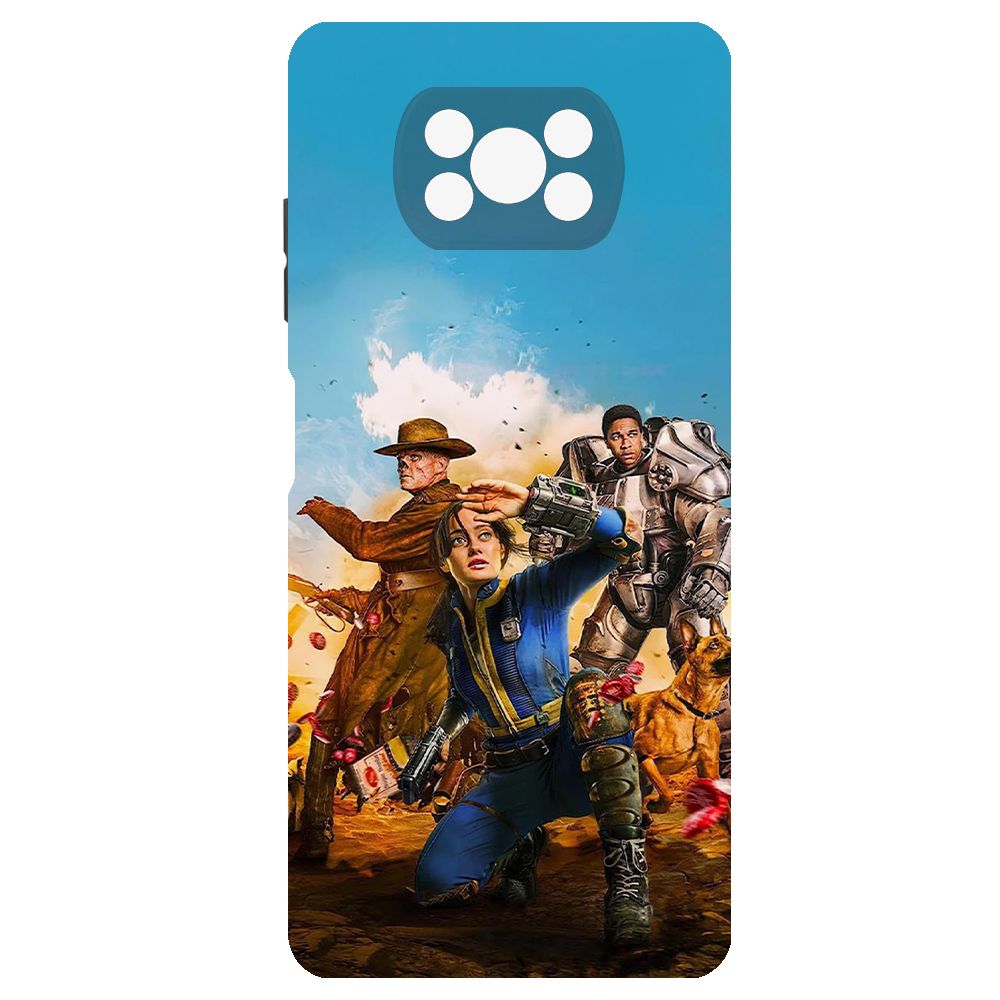 Чехол-накладка Krutoff Soft Case Фоллаут (Fallout) - Люси, Гуль и Аарон для Xiaomi Poco X3
Чехол-накладка Krutoff Soft Case Фоллаут (Fallout) - Люси, Гуль и Аарон для Xiaomi Poco X3