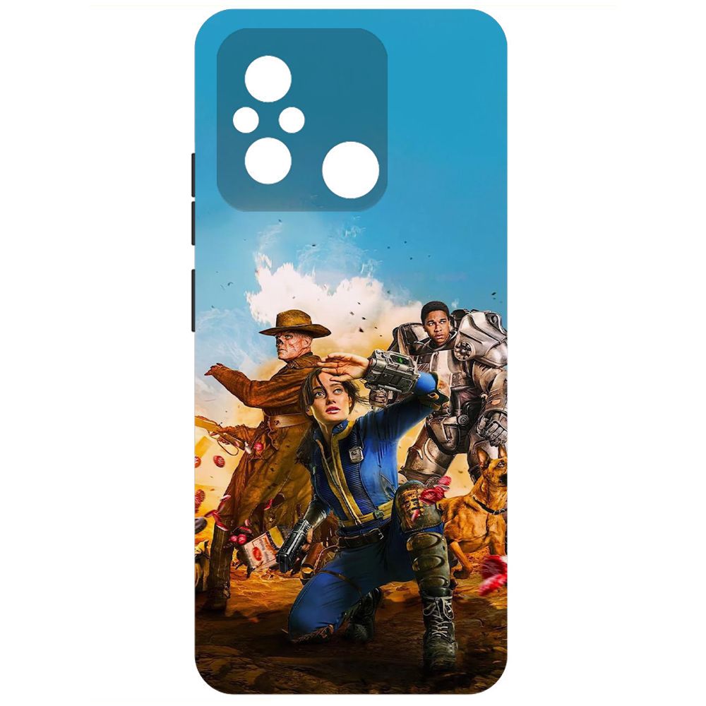 Чехол-накладка Krutoff Soft Case Фоллаут (Fallout)-Люси, Гуль и Аарон для Xiaomi Redmi 12C
Чехол-накладка Krutoff Soft Case Фоллаут (Fallout)-Люси, Гуль и Аарон для Xiaomi Redmi 12C
