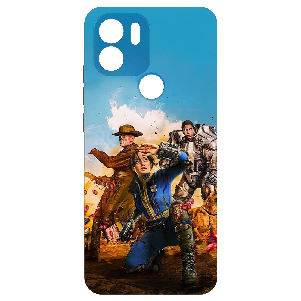 Чехол-накладка Krutoff Soft Case Фоллаут (Fallout)-Люси, Гуль и Аарон для Xiaomi Redmi A1+
Чехол-накладка Krutoff Soft Case Фоллаут (Fallout)-Люси, Гуль и Аарон для Xiaomi Redmi A1+