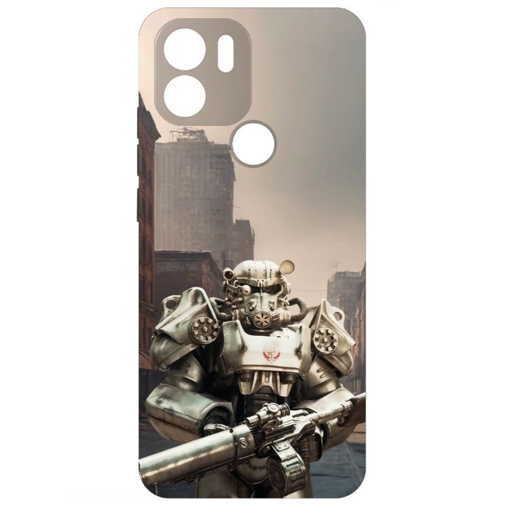 Чехол-накладка Krutoff Soft Case Фоллаут (Fallout) - Рыцарь Братства для Xiaomi Redmi A2+, Черный
Чехол-накладка Krutoff Soft Case Фоллаут (Fallout) - Рыцарь Братства для Xiaomi Redmi A2+, Черный