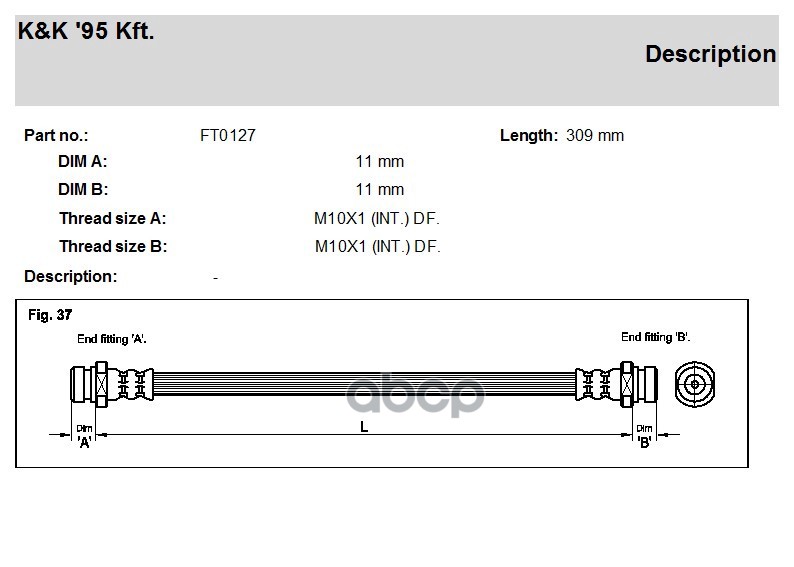 Шланг Тормозной Mitsubishi Space Gear (Pa/B/D_V/W) 2.5 Td 2.5 Td 4X4 05.95-05.00 K&K Ft012
Шланг Тормозной Mitsubishi Space Gear (Pa/B/D_V/W) 2.5 Td 2.5 Td 4X4 05.95-05.00 K&K Ft012