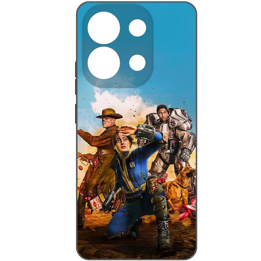 Чехол-накладка Krutoff Soft Case Фоллаут - Люси, Гуль и Аарон для Xiaomi Redmi Note 13 4G
Чехол-накладка Krutoff Soft Case Фоллаут - Люси, Гуль и Аарон для Xiaomi Redmi Note 13 4G