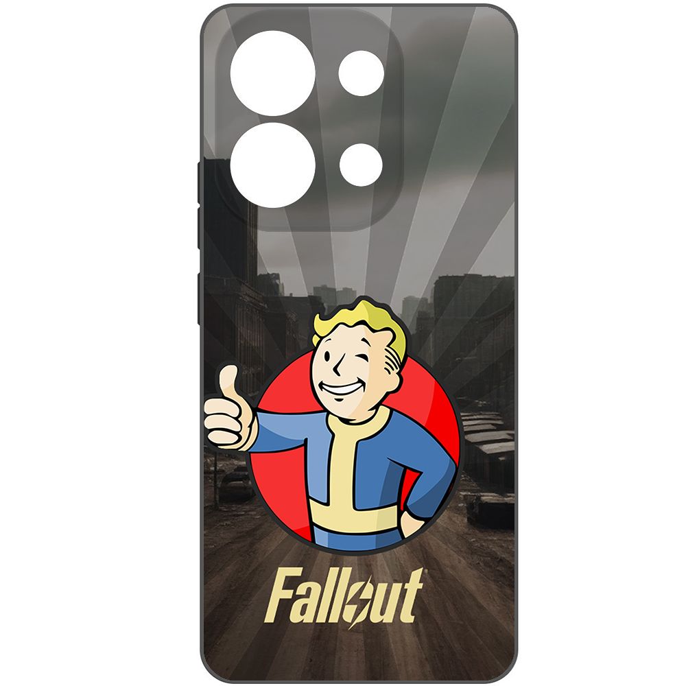 Чехол-накладка Krutoff Soft Case Фоллаут (Fallout) - Волт-бой для Xiaomi Redmi Note 13 4G
Чехол-накладка Krutoff Soft Case Фоллаут (Fallout) - Волт-бой для Xiaomi Redmi Note 13 4G