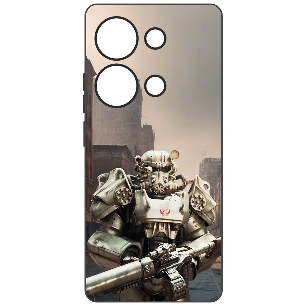 Чехол-накладка Krutoff Soft Case Фоллаут - Рыцарь Братства для Xiaomi Redmi Note 13 Pro 4G
Чехол-накладка Krutoff Soft Case Фоллаут - Рыцарь Братства для Xiaomi Redmi Note 13 Pro 4G