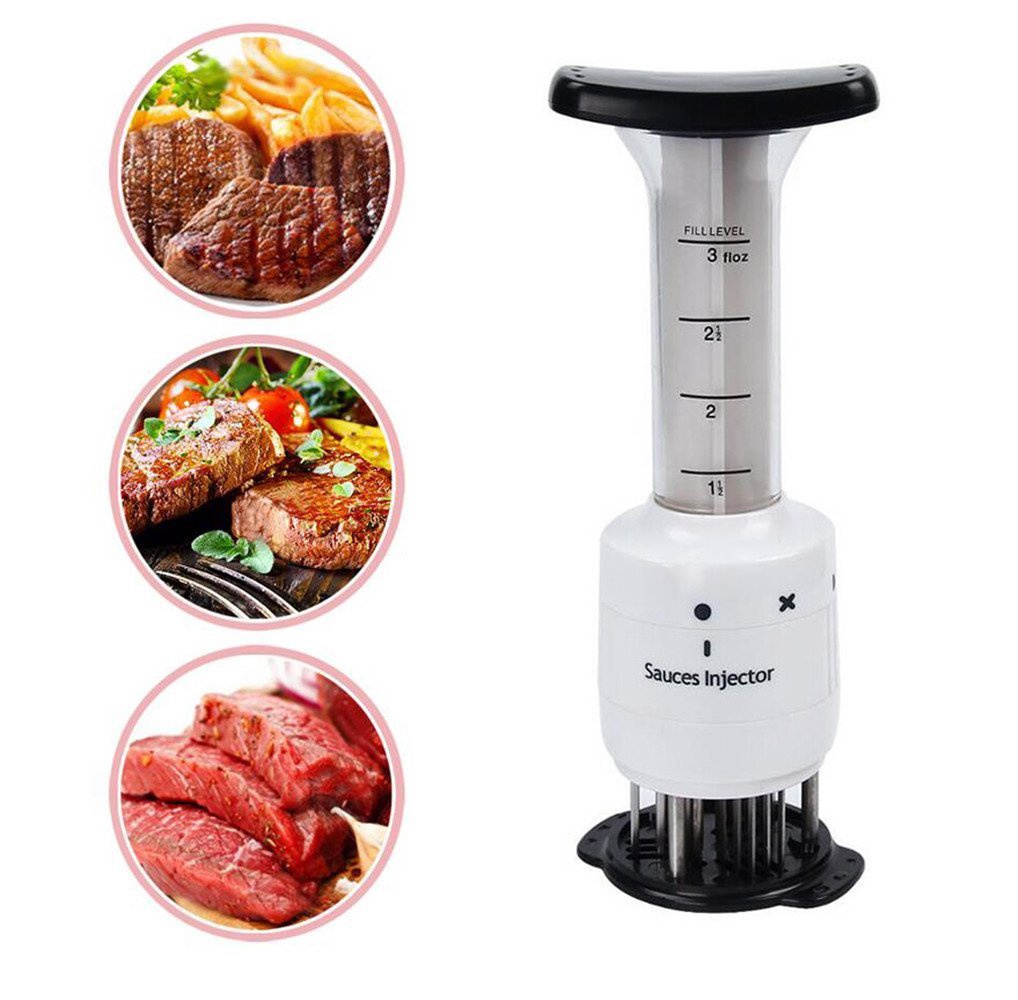 Тендерайзер (инжератор) для смягчения и обработки мяса Sauces Injector, Белый, Sauces Injector
Тендерайзер (инжератор) для смягчения и обработки мяса Sauces Injector, Белый, Sauces Injector