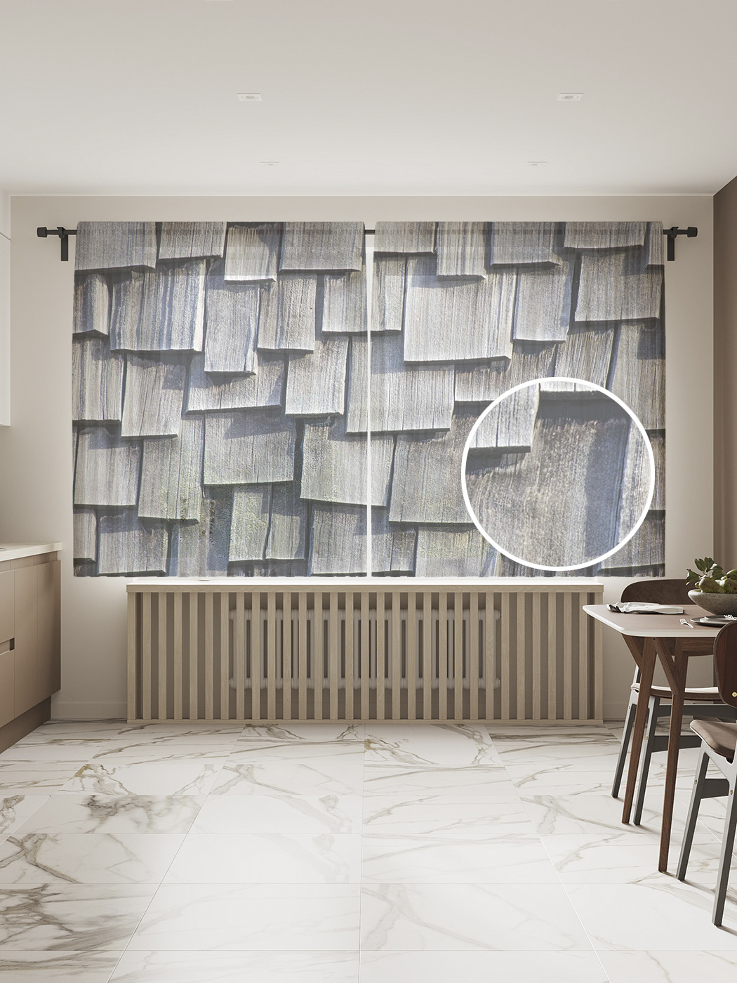 Фототюль JoyArty "Неровные доски", 145x180 см (2 полотна со шторной лентой + 50 крючков), Неровные доски
Фототюль JoyArty "Неровные доски", 145x180 см (2 полотна со шторной лентой + 50 крючков), Неровные доски