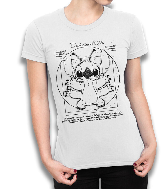 Футболка женская Dream Shirts Витрувианский Стич 10005241 белая S, Витрувианский Стич 10005241
Футболка женская Dream Shirts Витрувианский Стич 10005241 белая S, Витрувианский Стич 10005241