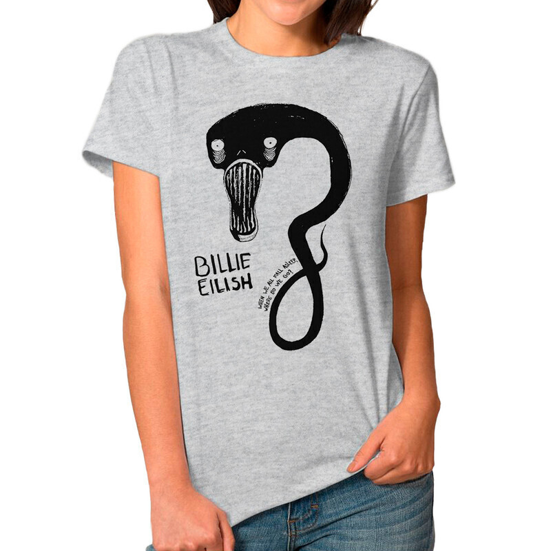 Футболка женская Dream Shirts Билли Айлиш 10005381 серая S, Билли Айлиш 10005381
Футболка женская Dream Shirts Билли Айлиш 10005381 серая S, Билли Айлиш 10005381