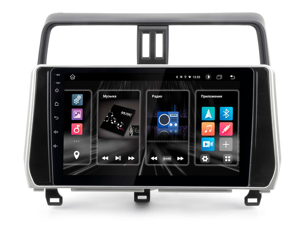 Штатная магнитола Toyota LC Prado 150 17-20 Incar DTA4-2210 10", Bluetooth, Wi-Fi, DSP, Toyota
Штатная магнитола Toyota LC Prado 150 17-20 Incar DTA4-2210 10", Bluetooth, Wi-Fi, DSP, Toyota