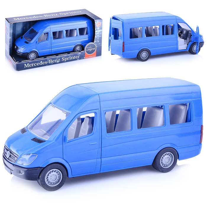 Игрушечная машинка Тигрес Mercedes-Benz Sprinter Пассажирский (синий), "Mercedes-Benz Sprinter" Пассажирский (синий)
Игрушечная машинка Тигрес Mercedes-Benz Sprinter Пассажирский (синий), "Mercedes-Benz Sprinter" Пассажирский (синий)
