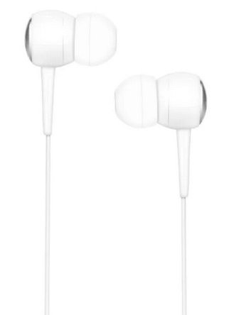 фото Гарнитура hoco m19 drumbeat, белая nobrand