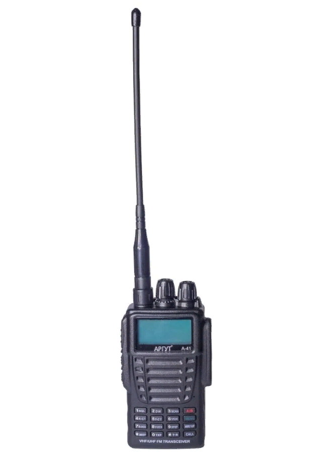 Рация Аргут А-41 new! Двухдиапазонная! IP66 UHF 400 – 520 МГц и VHF 136 - 174 МГц, Черный, А-41
Рация Аргут А-41 new! Двухдиапазонная! IP66 UHF 400 – 520 МГц и VHF 136 - 174 МГц, Черный, А-41
