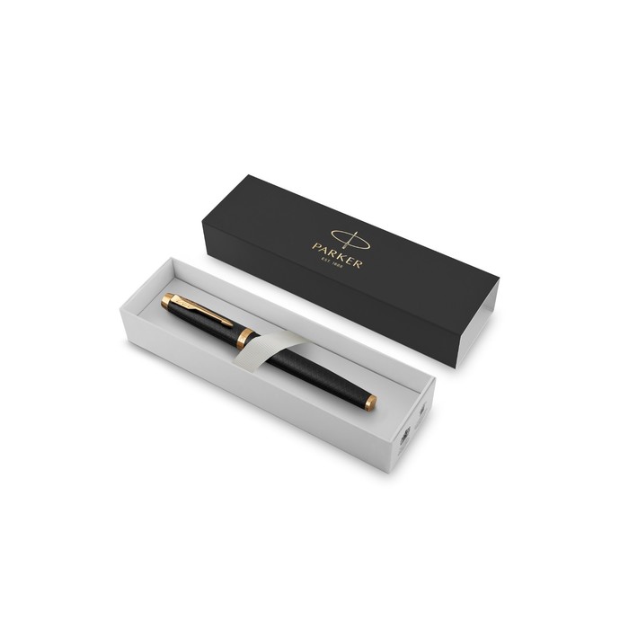 Ручка-роллер Parker IM Premium T323 Black GT F, 0,5 мм, корпус из алюминия, чёрные чернила
Ручка-роллер Parker IM Premium T323 Black GT F, 0,5 мм, корпус из алюминия, чёрные чернила