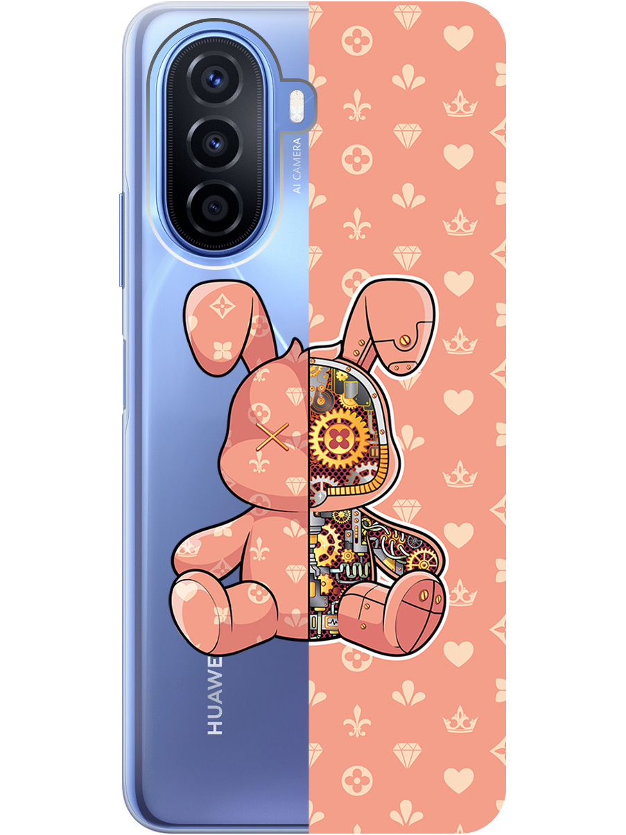 Силиконовый чехол на Huawei nova Y70 с принтом "Персиковый Кролик с механизмом", Прозрачный;бежевый;оранжевый, 740133471
Силиконовый чехол на Huawei nova Y70 с принтом "Персиковый Кролик с механизмом", Прозрачный;бежевый;оранжевый, 740133471
