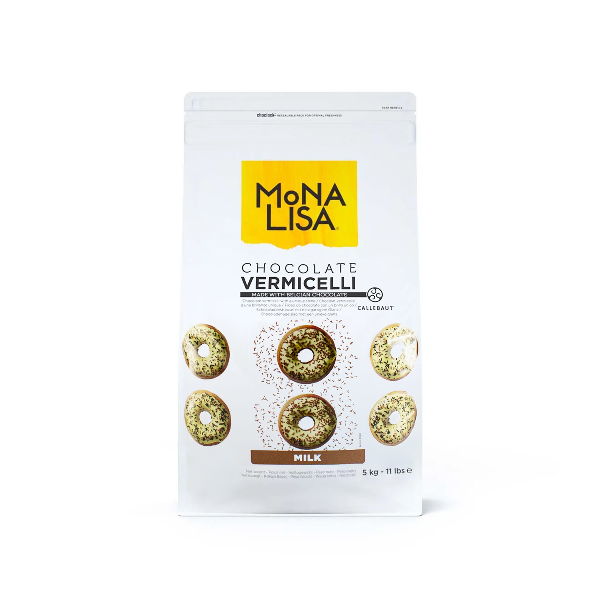 Вермишель из молочного шоколада Mona Lisa Vermicelli Milk 5 кг, MoNa Lisa Vermicelli Milk
Вермишель из молочного шоколада Mona Lisa Vermicelli Milk 5 кг, MoNa Lisa Vermicelli Milk