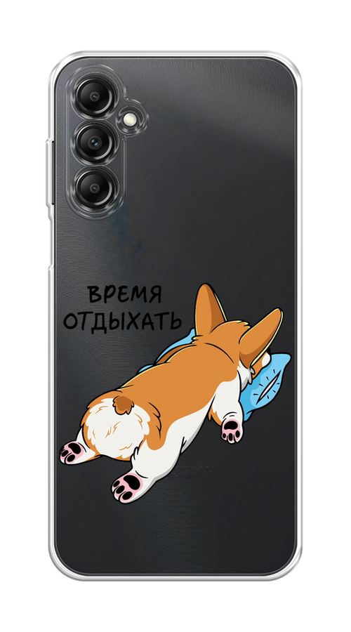 Чехол на Samsung Galaxy A15 "Корги отдыхает", Черный;коричневый;голубой, 2108950-1
Чехол на Samsung Galaxy A15 "Корги отдыхает", Черный;коричневый;голубой, 2108950-1