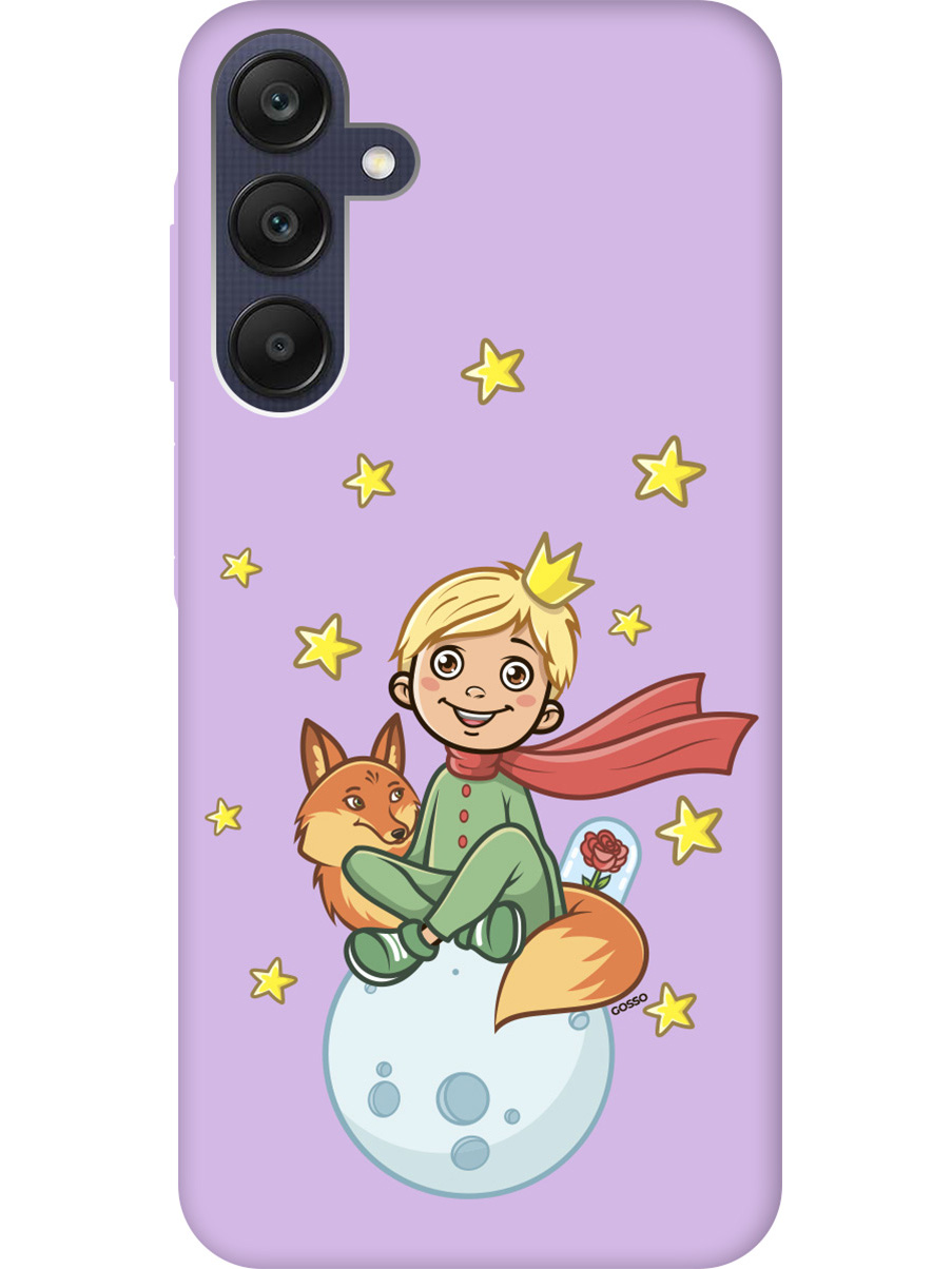 Силиконовый чехол на Samsung Galaxy A25 с рисунком "Little Prince" Soft Touch сиреневый, Фиолетовый;бежевый;черный, 20012137
Силиконовый чехол на Samsung Galaxy A25 с рисунком "Little Prince" Soft Touch сиреневый, Фиолетовый;бежевый;черный, 20012137
