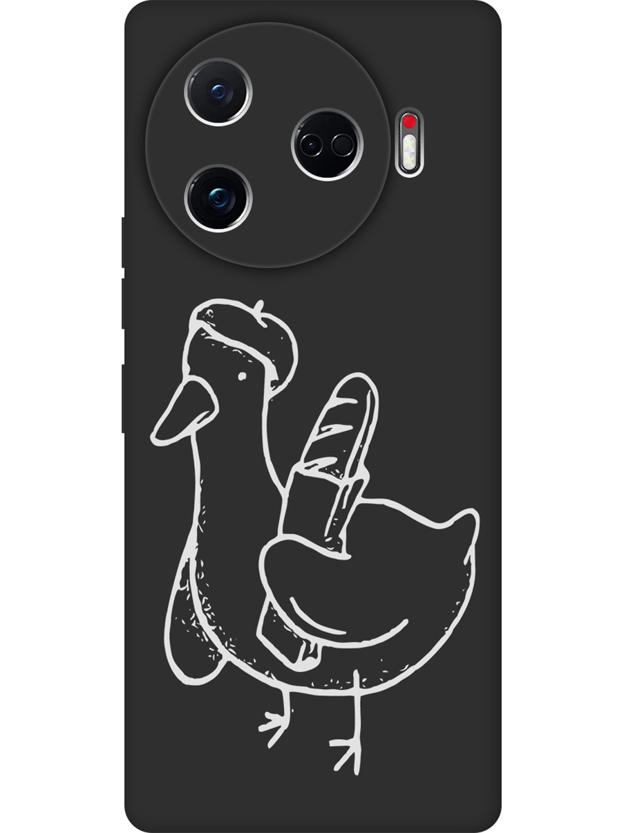 Силиконовый чехол на Tecno Camon 30 Pro 5g с принтом "Французский гусь" матовый черный, Черный;белый;серый, 782633612
Силиконовый чехол на Tecno Camon 30 Pro 5g с принтом "Французский гусь" матовый черный, Черный;белый;серый, 782633612