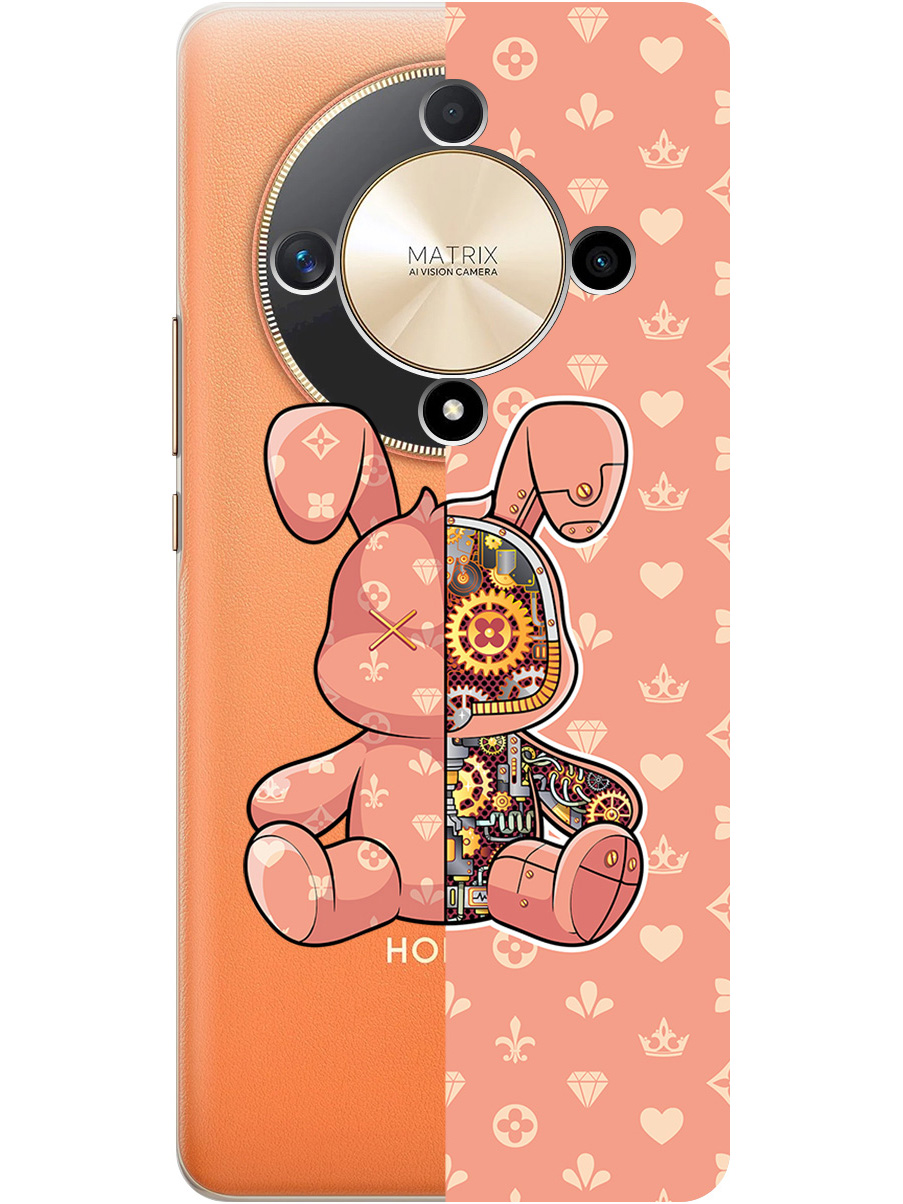 Силиконовый чехол на Honor X9b / X50 с принтом "Персиковый Кролик с механизмом", Прозрачный;бежевый;оранжевый, 781974371
Силиконовый чехол на Honor X9b / X50 с принтом "Персиковый Кролик с механизмом", Прозрачный;бежевый;оранжевый, 781974371