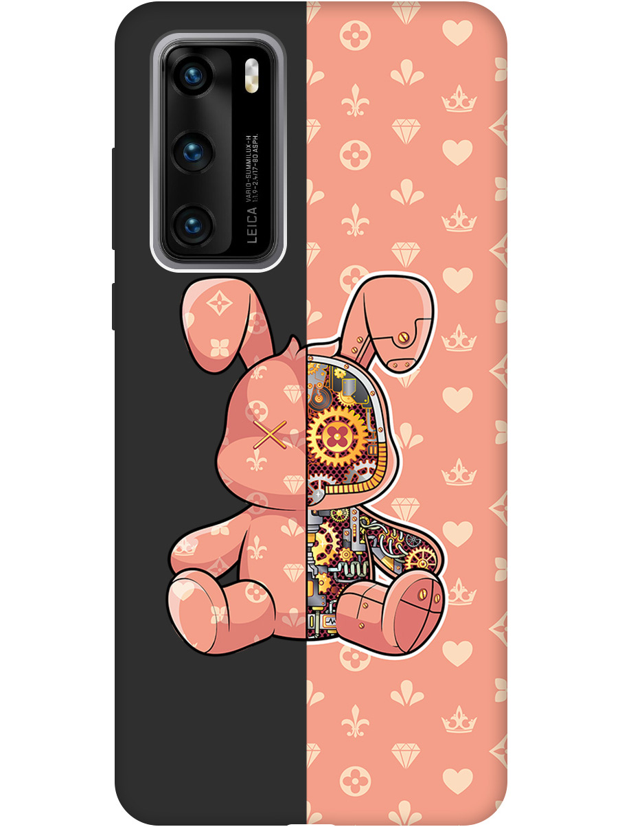 Силиконовый чехол на Huawei P40 с принтом "Персиковый Кролик с механизмом" матовый черный, Черный;бежевый;оранжевый, 722839371
Силиконовый чехол на Huawei P40 с принтом "Персиковый Кролик с механизмом" матовый черный, Черный;бежевый;оранжевый, 722839371