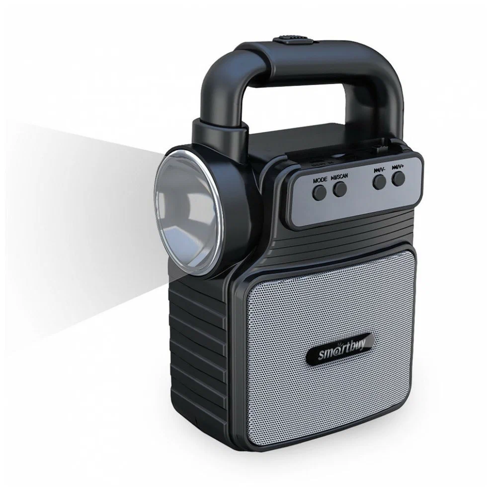 Портативная акустика SmartBuy SBS-5080 One черная 5Вт, Bluetooth, Фонарь, MP3, FM-радио
Портативная акустика SmartBuy SBS-5080 One черная 5Вт, Bluetooth, Фонарь, MP3, FM-радио