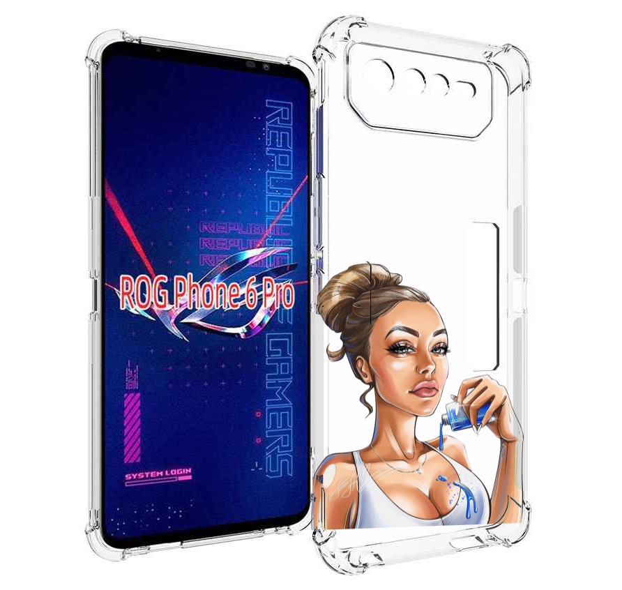 Чехол MyPads девушка-пролила-краску женский для Asus ROG Phone 6 Pro, Прозрачный, Tocco
Чехол MyPads девушка-пролила-краску женский для Asus ROG Phone 6 Pro, Прозрачный, Tocco