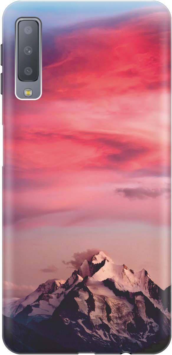 Силиконовый чехол на Samsung Galaxy A7 (2018) с принтом "Горы и небо", Коричневый;розовый, 877
Силиконовый чехол на Samsung Galaxy A7 (2018) с принтом "Горы и небо", Коричневый;розовый, 877