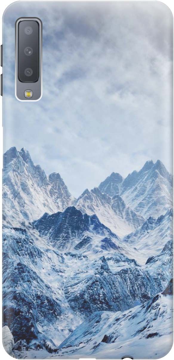 Силиконовый чехол на Samsung Galaxy A7 (2018) с принтом "Снежные горы", Белый;голубой, 877
Силиконовый чехол на Samsung Galaxy A7 (2018) с принтом "Снежные горы", Белый;голубой, 877