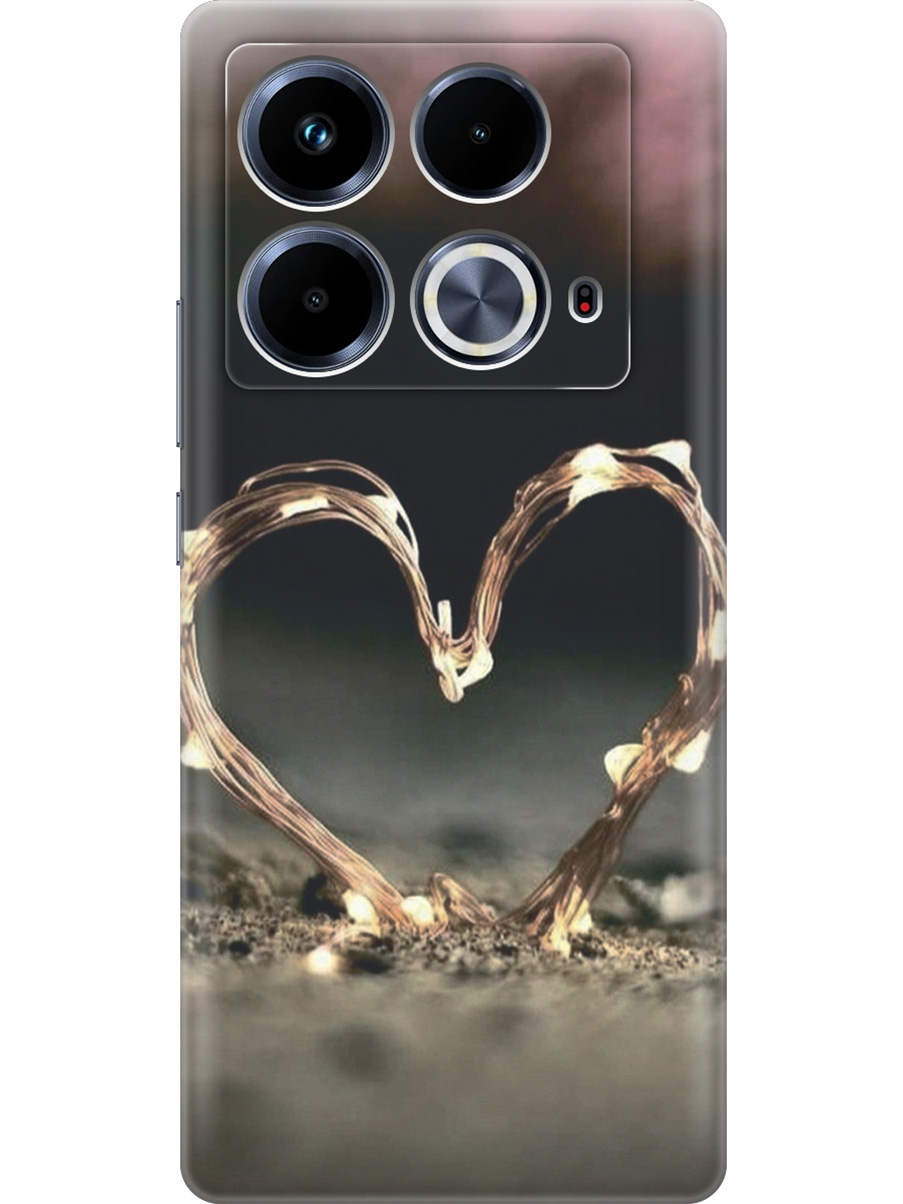 Силиконовый чехол на Infinix Note 40 с принтом "Светящееся сердце", Прозрачный;желтый;черный, 782626491
Силиконовый чехол на Infinix Note 40 с принтом "Светящееся сердце", Прозрачный;желтый;черный, 782626491