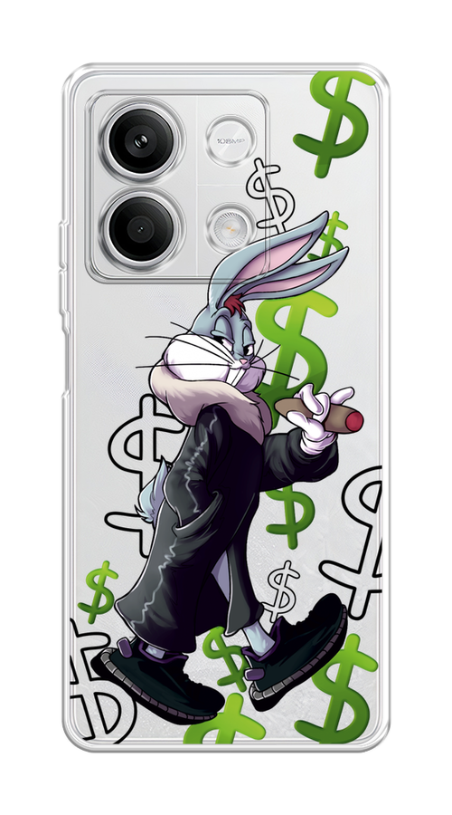 Чехол на Xiaomi Redmi Note 13 5G "Rich Bugs Bunny", Зеленый;черный;голубой, 320050-1
Чехол на Xiaomi Redmi Note 13 5G "Rich Bugs Bunny", Зеленый;черный;голубой, 320050-1