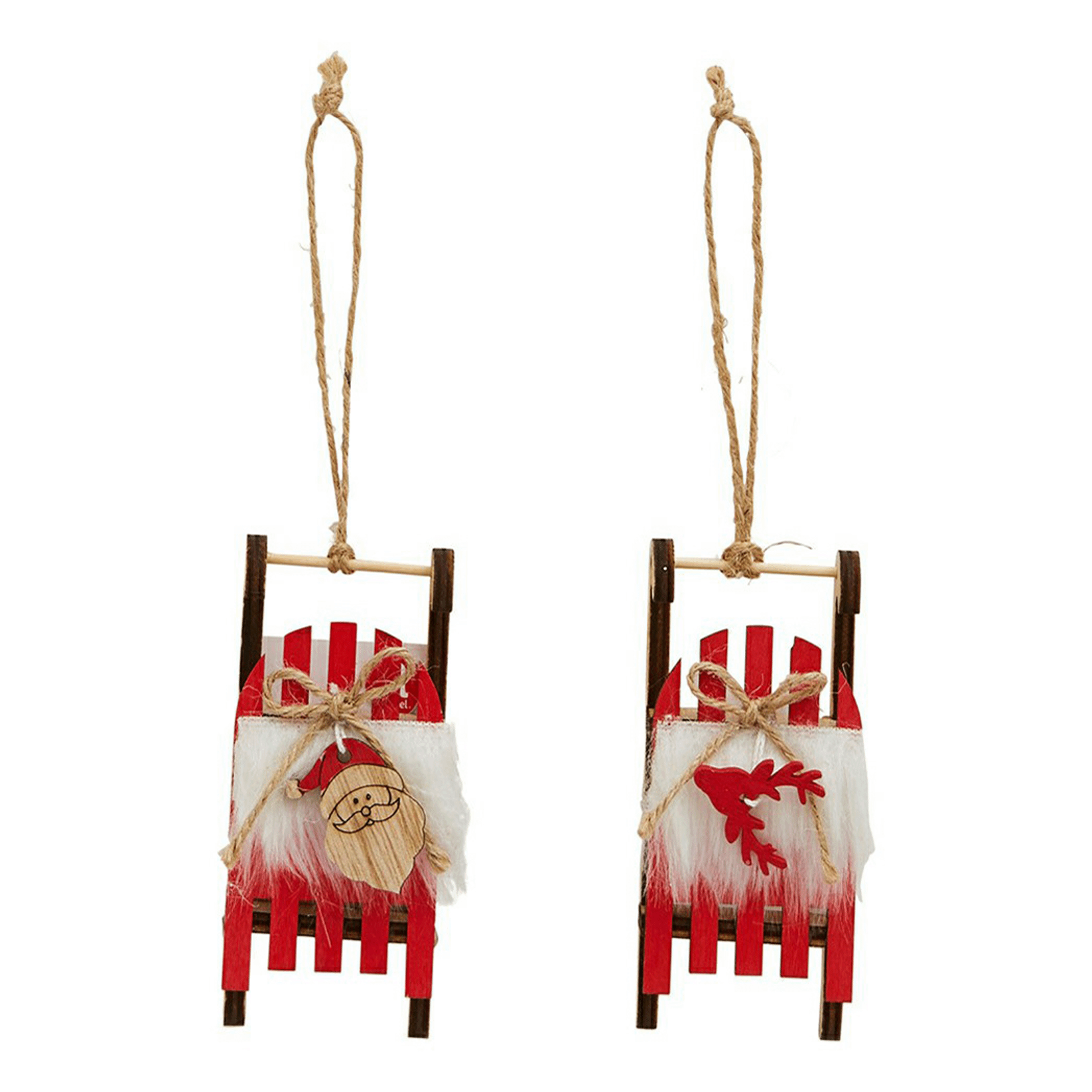 Подвесное украшение новогоднее Actuel Санки 11 см в ассортименте 
Подвесное украшение новогоднее Actuel Санки 11 см в ассортименте