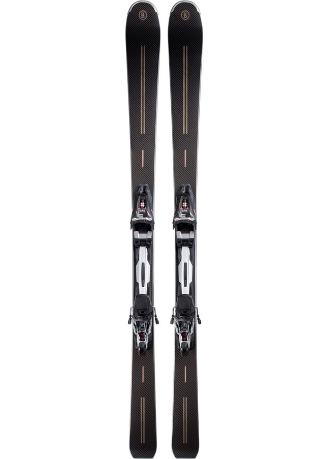 фото Горные лыжи bogner fineline fiber vt4 + xcell premium edition 2021 black, 155 см