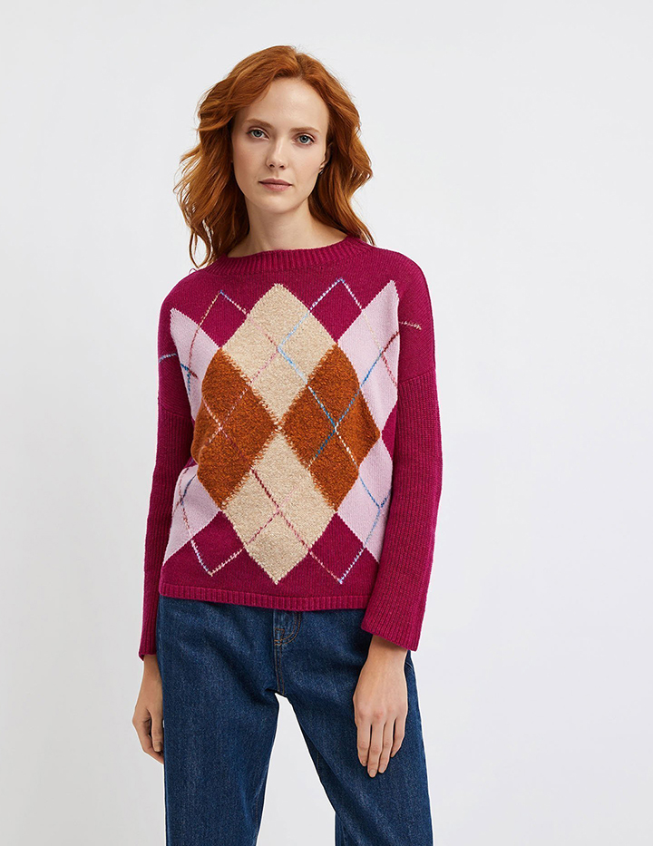 Джемпер женский United Colors of Benetton 21A_1144E2567 разноцветный M, 21A_1144E2567
Джемпер женский United Colors of Benetton 21A_1144E2567 разноцветный M, 21A_1144E2567