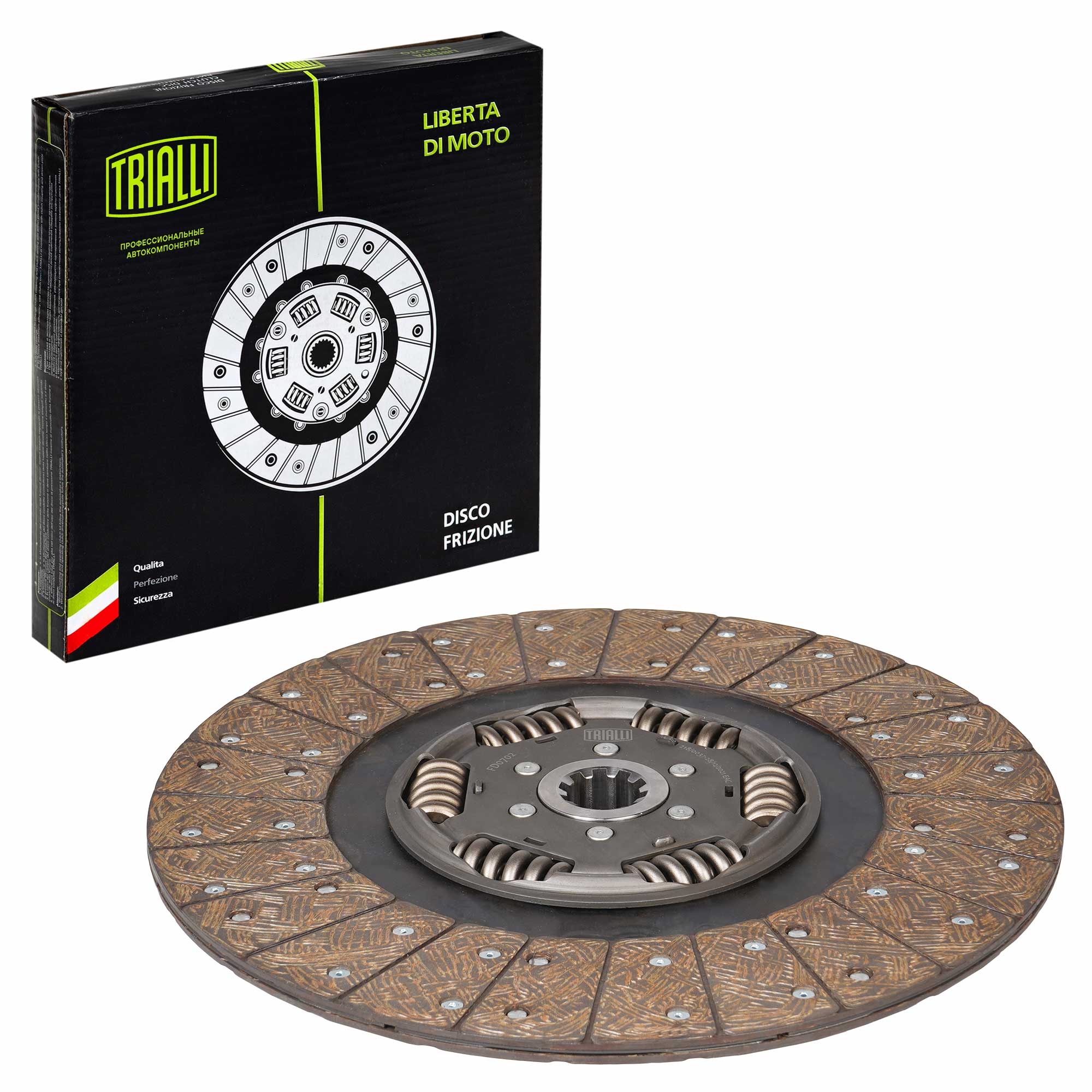 фото Диск сцепления ведомый камаз 4308 trialli fd 0702