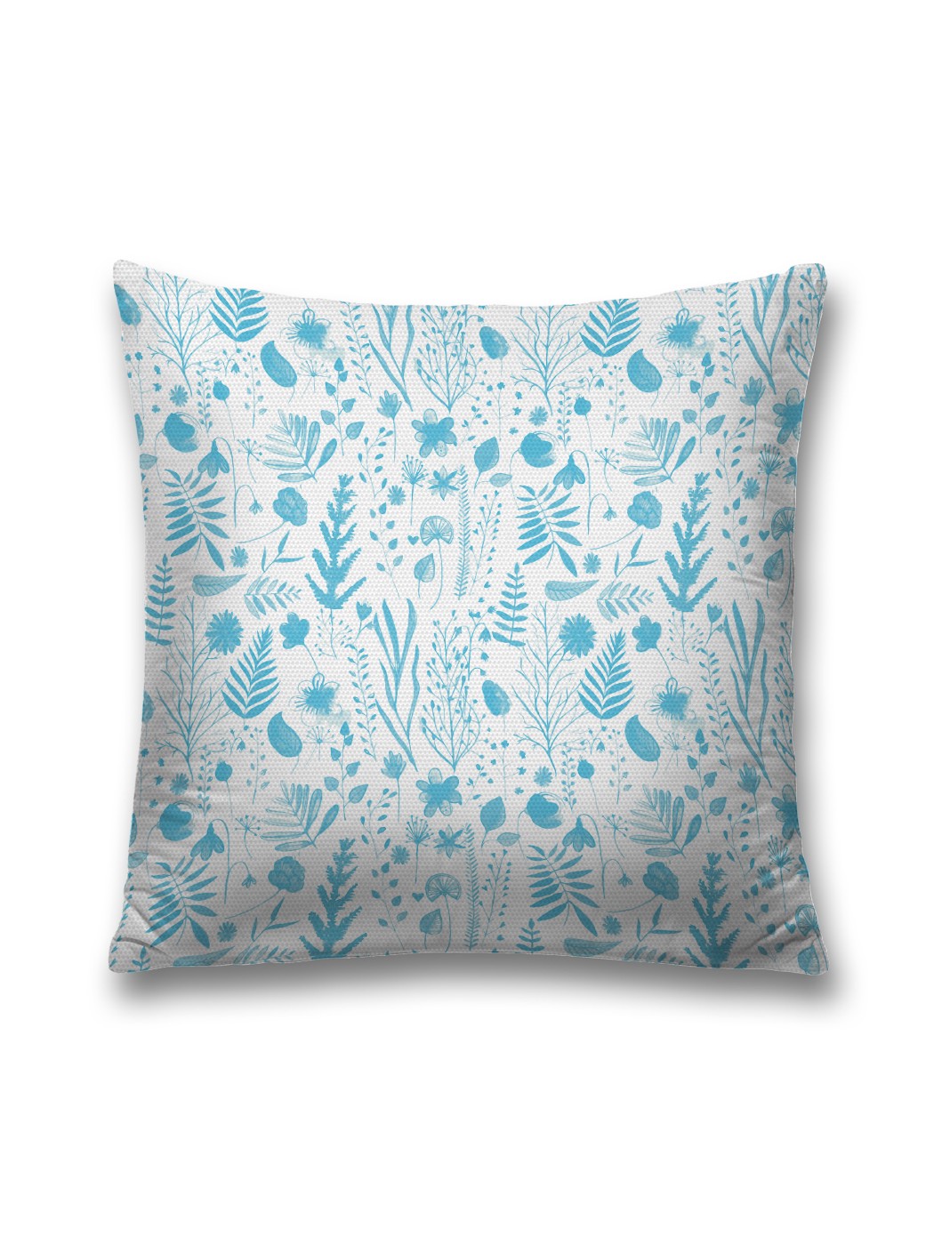 Наволочка декоративная JoyArty "Рисованная флора" на молнии, 45x45 см, Голубой 
Наволочка декоративная JoyArty "Рисованная флора" на молнии, 45x45 см, Голубой