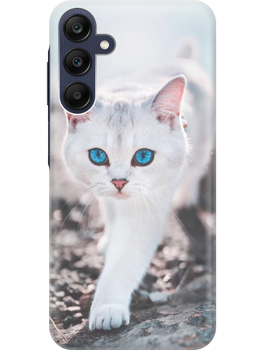 Силиконовый чехол на Samsung Galaxy A25 с рисунком "Голубоглазый кот", Белый;серый;синий, 20012134
Силиконовый чехол на Samsung Galaxy A25 с рисунком "Голубоглазый кот", Белый;серый;синий, 20012134