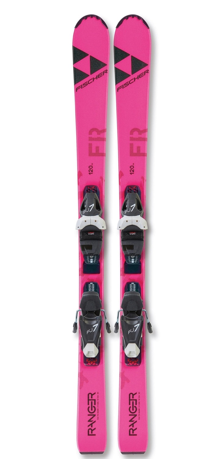 фото Горные лыжи fischer ranger fr jr slr + fj7 ac slr 2022 pink 150 см