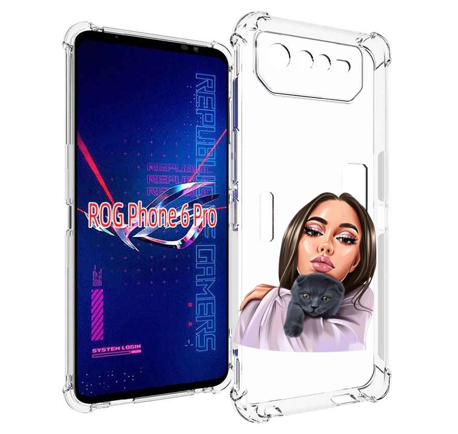 Чехол MyPads нарисованная-девушка-с-котом женский для Asus ROG Phone 6 Pro, Прозрачный, Tocco
Чехол MyPads нарисованная-девушка-с-котом женский для Asus ROG Phone 6 Pro, Прозрачный, Tocco